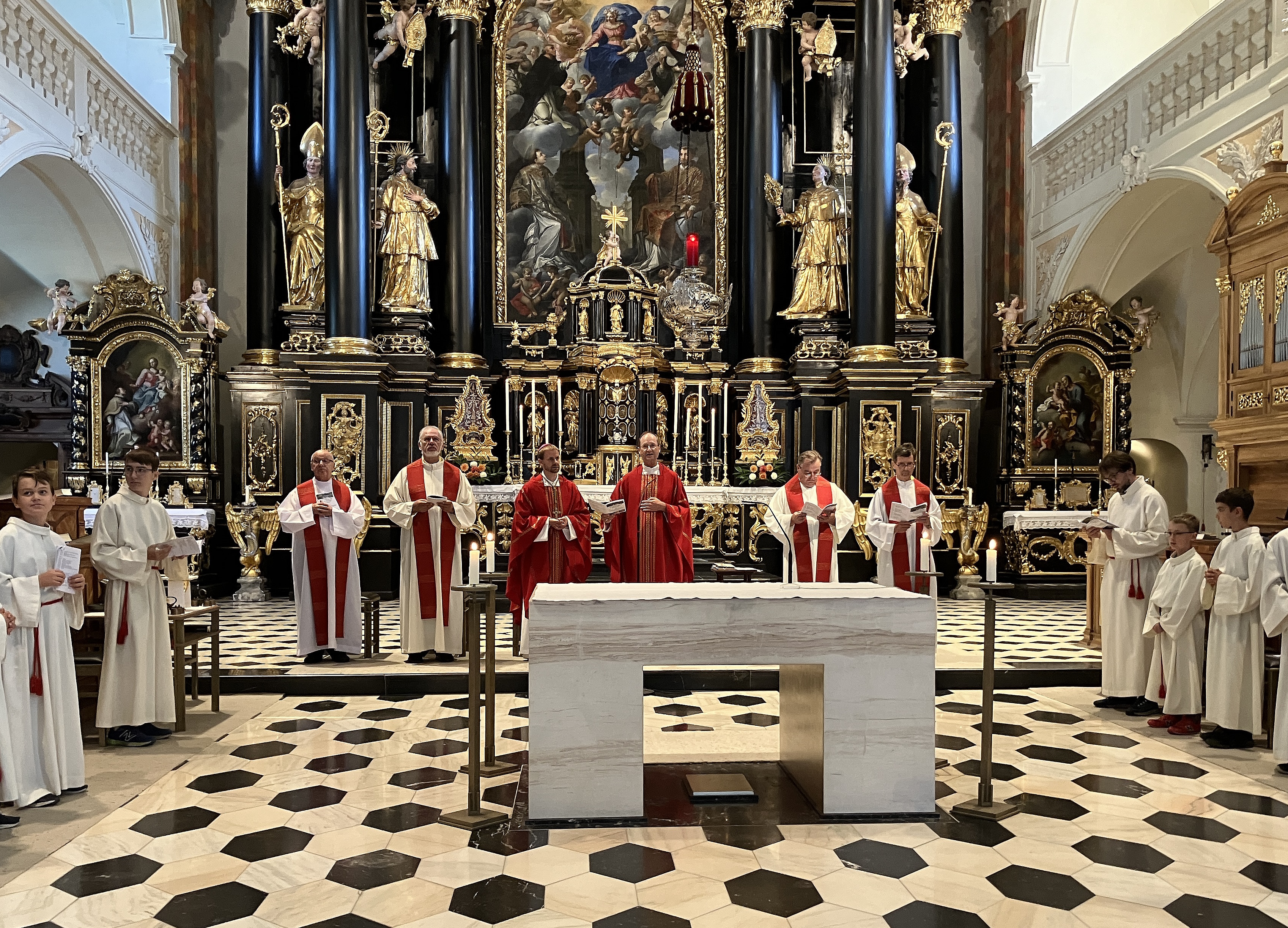 Festgottesdienst in Stift Wilten